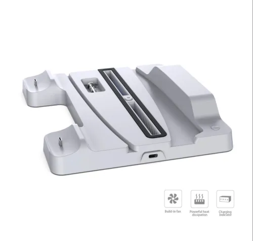 Support Dobe avec Ventilateur et Chargeur pour PS5