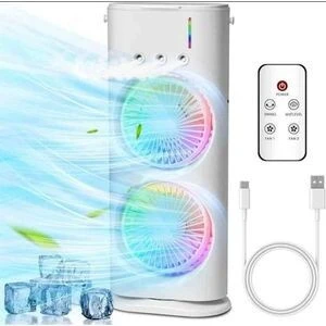 Ventilateur portable rechargeable Usb avec vapeur 