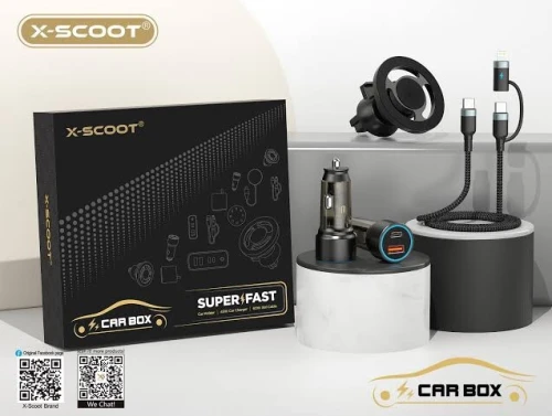 X-Scoot Support Auto Super fast Charge 45W 60 W 3in1 cable
