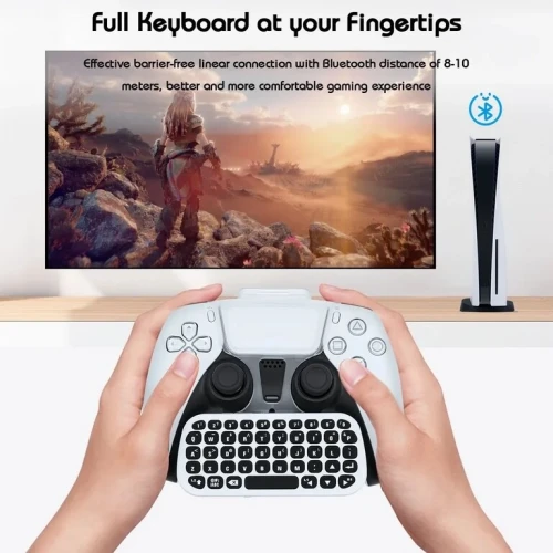 Clavier Sans Fil pour Manettes PS5