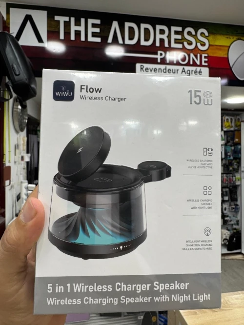 WIWU WI-W039 Flow 5-en-1 Wireless Charging Stand