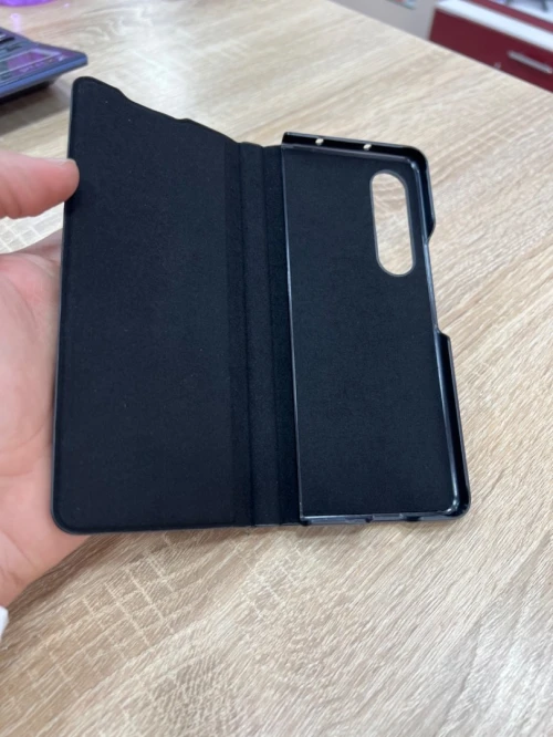Pochette Samsung Z FOLD 3 en cuir 