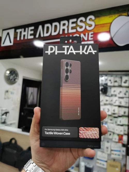 Coque magnétique PITAKA pour Samsung Galaxy S25 Ultra - Coque en fibre d'aramide
