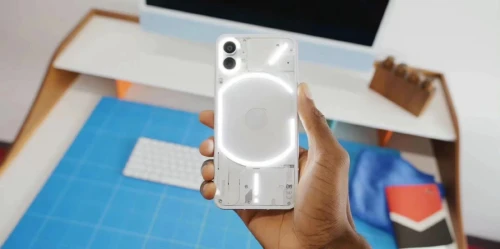 Coque nothing 1 transparent 