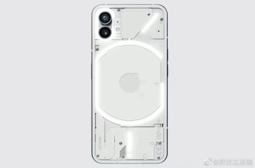 Coque nothing 1 transparent 