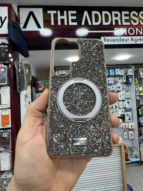 Antichoc Coque S26 Ultra S25 Ultra avec strass