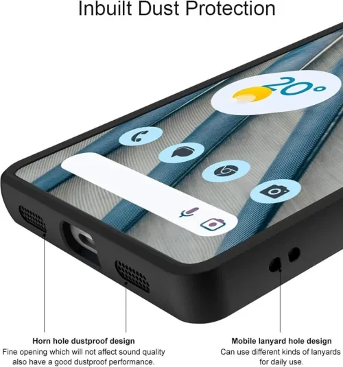 Coque Antichoc transparente avec bordure noir en silicone Nothing Phone 2A 2A Plus