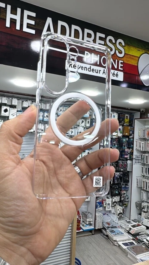 Coque Antichoc Samsung S26 Ultra Clear Case avec anneaux Magnétique