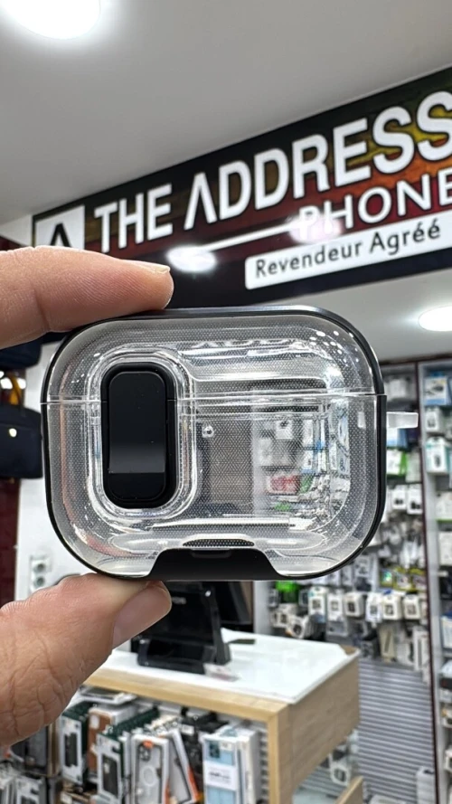 Étui AirPods Pro 3 avec support pour téléphone