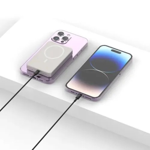 Power Bank MagSafe Powerology 10000mAh PD 20w et 15 w sans fil
