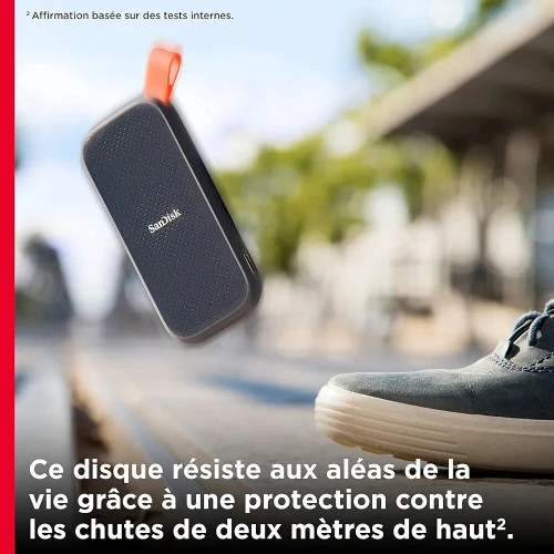Disque dur externe Sandisk portable SSD 2TB
