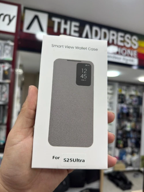 Pochette S26 Ultra S25 Ultra Smart View wallet Case