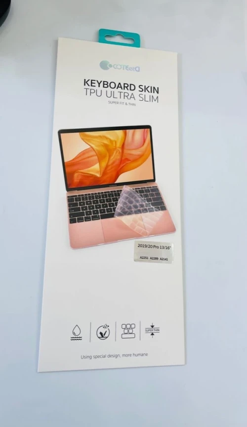 Film de protection invisible pour clavier MacBook 