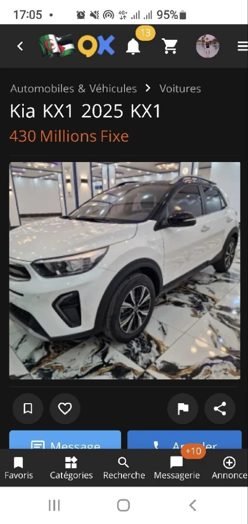 Kia KX1 2025 Brivilaje