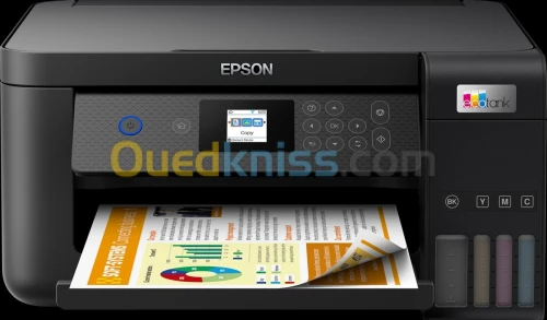 Imprimante Epson EcoTank L4260 multifonction/couleur/encre/Wifi et USB/recto verso/Écran LCD