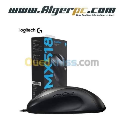Souris Logitech MX518 legendary Filaire/8 boutons programmables 
