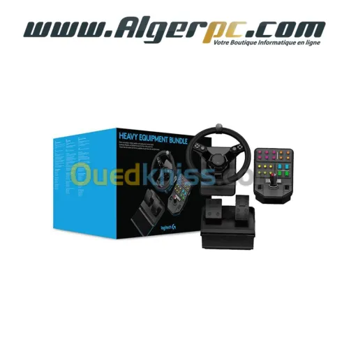 Ensemble ( Pack / Kit ) Logitech G heavy equipment farm simulator controller