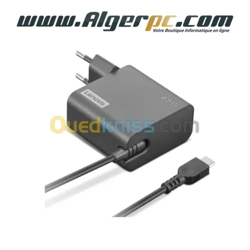 Adaptateur mural Lenovo 65W USB-C