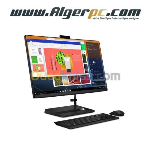 All in One Lenovo IdeaCentre 3 Core i7-1165G7/16Go/1To/Ecran 23,8" FHD Tactile/MX450 2Go/Win 10 Pro