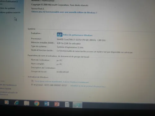 Pc Toshiba i3