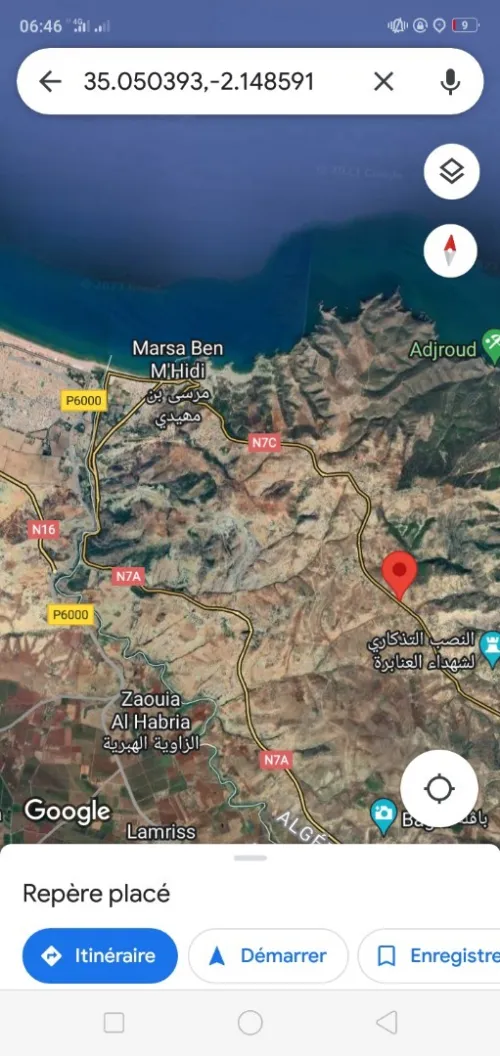 Vente Terrain Tlemcen Marsa ben mhidi
