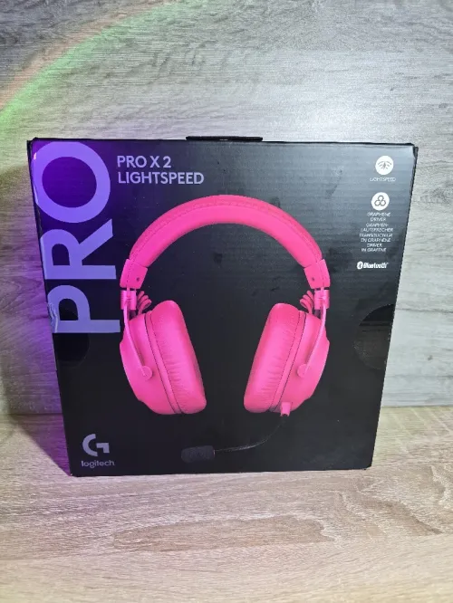 Logitech G Pro X 2 LIGHTSPEED Pink Edition  Casque Gaming Sans Fil Esport Premium