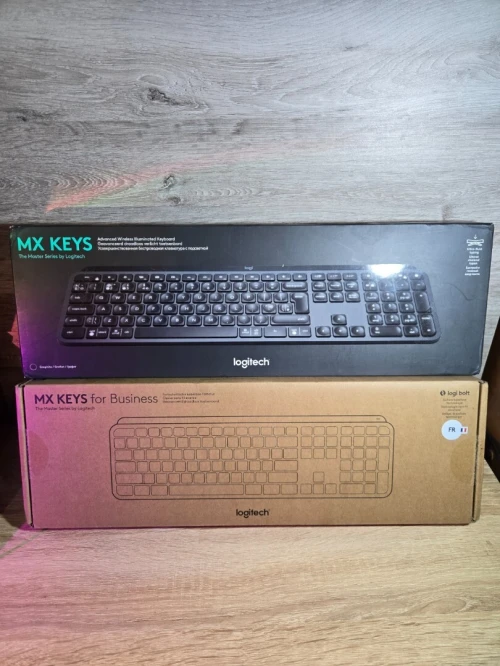 Logitech MX Keys Clavier Sans Fil Premium Rétroéclairé pour Productivité