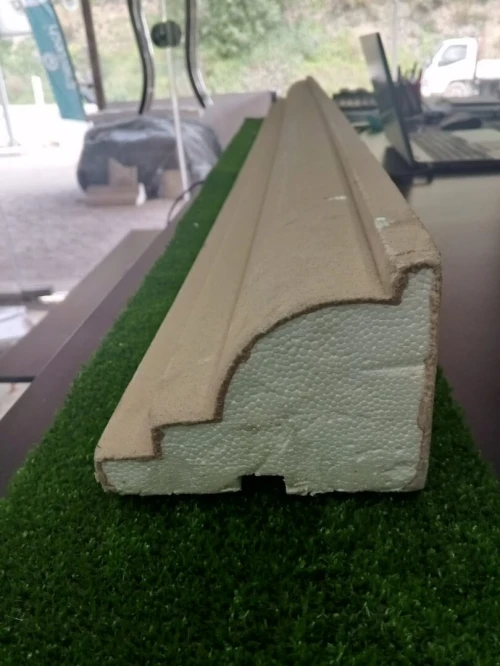 Facade en polystyrene
