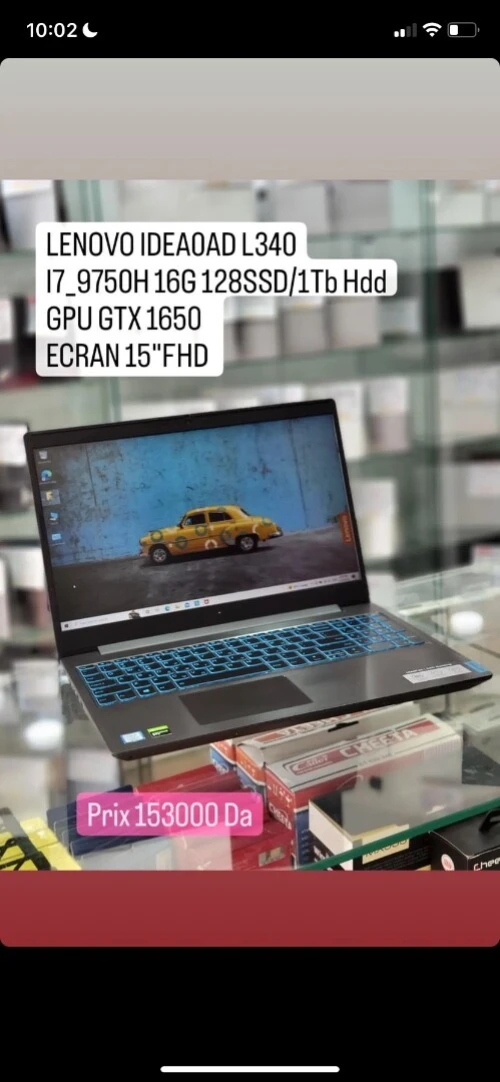 Lenovo Lenovo ideapad l340 i7 gtx 1650