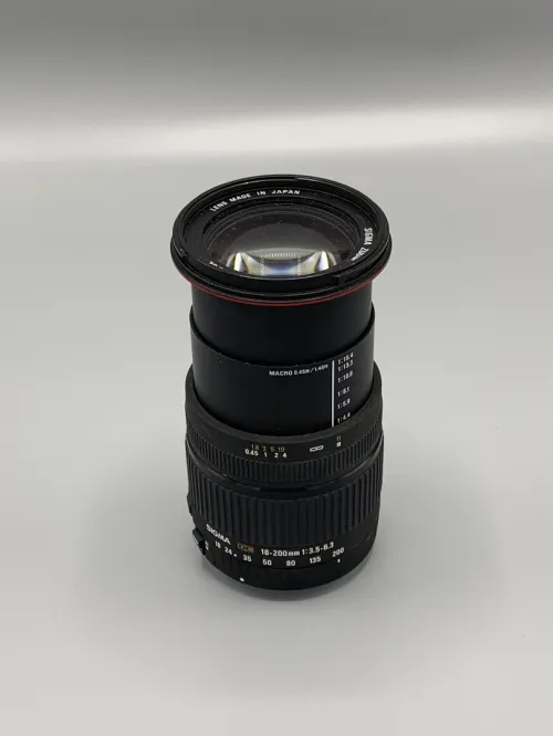 Canon 50D avec objectif sigma 18-200