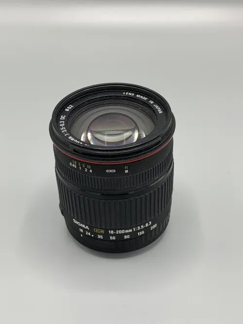 Canon 50D avec objectif sigma 18-200