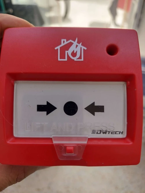 Bouton Brise de Glass ANTI INCENDIE 