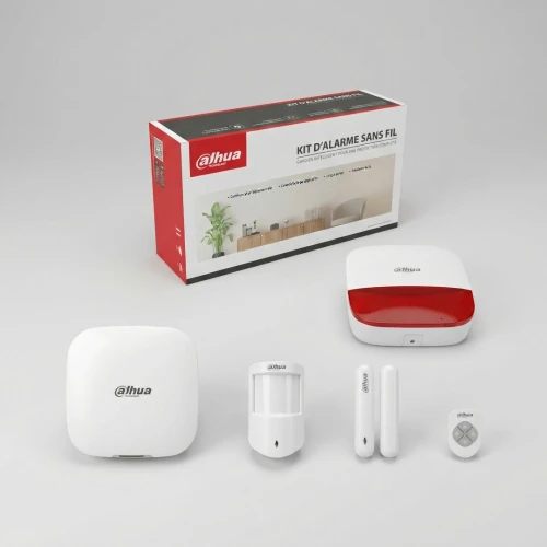 Kit Alarme Sans Fil Dahua DHI-ARC3000H-D3  Système de Sécurité Connecté