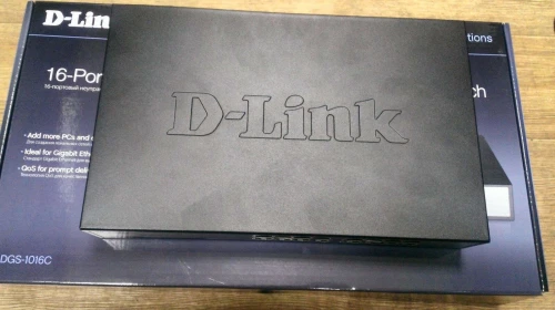 Switch Dlink 16-Port Gigabit Unmanaged DGS-1016C 10/100/1000Mbps