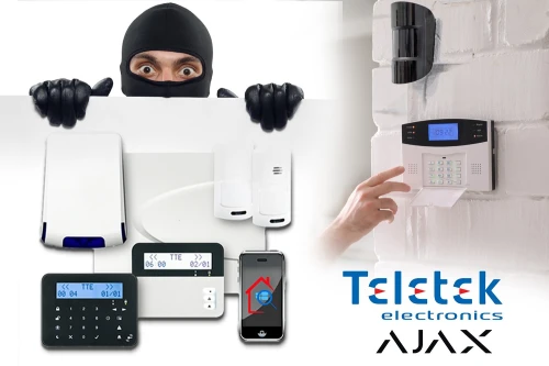 Système d'alarme filaire anti intrusion Teletek- Eclipse 8