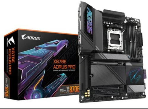 AMD RYZEN 7 9800X3D BOX + GIGABYTE X870E AORUS PRO