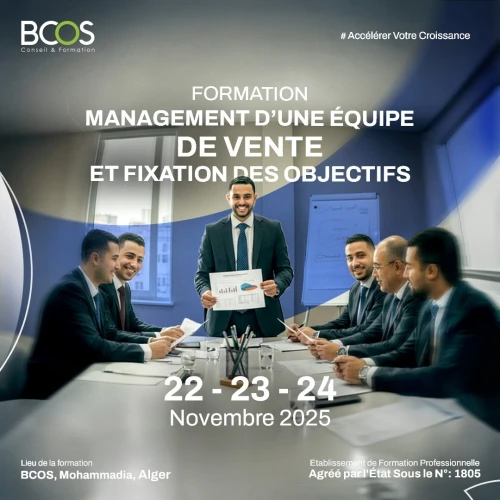 Formation Professionnelle : Management dune equipe de Vente