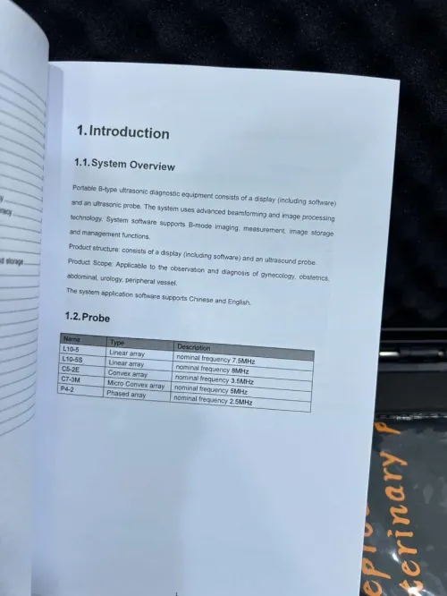 Échographie BMV MX5 en couleur 