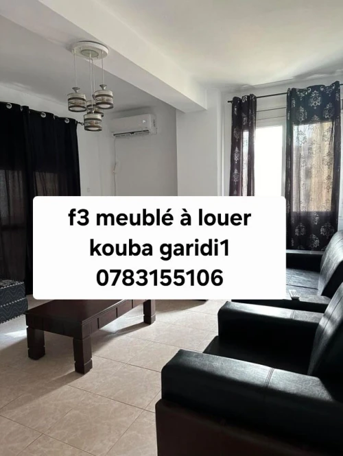 Location Appartement F3 Alger Kouba