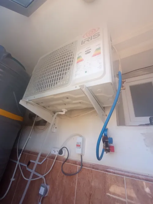 Montage climatiseur "installation" avec pompe a vide 