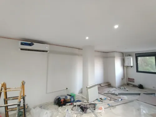 Instalation climatiseur (montage climatiseur) avec pompe à vide (facture)  