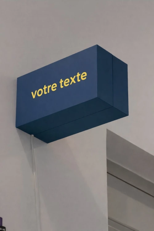 Enseigne Lumineuse Personnalisée  Bureau, Hôtel, Banque, Open Space LightBox LED