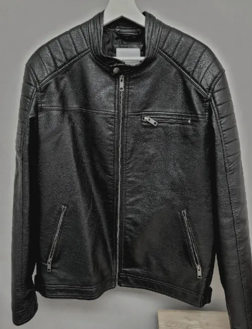 jack & jones vest cuir original tail M
