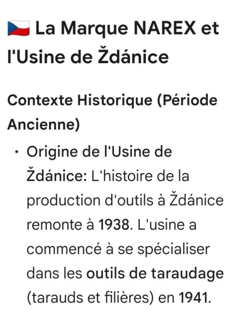 Coffret de filières et Taro demaque tchek original