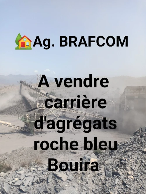 Vente Usine Bouira Bouira