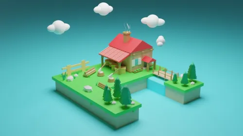 Modeleur 3D  Création d'assets pour jeux vidéo (Game Ready / Low Poly) ou pour autre projets 3D