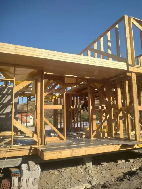Construction chalet en bois