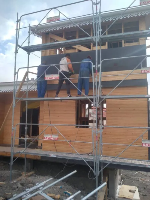 Construction chalet en bois