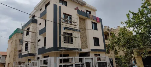 Monocouche décoration façade