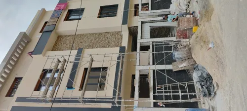 Monocouche décoration façade